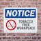 Signmission Tobacco Free Workplace OSHA Notice Sign, Plastic, 10in W x 7in L, 2PK OS-2PACK-NS-P-710-L-16737 - alternate 6